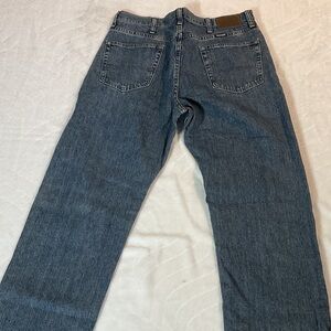 Classic Men's Blue Denim Jeans